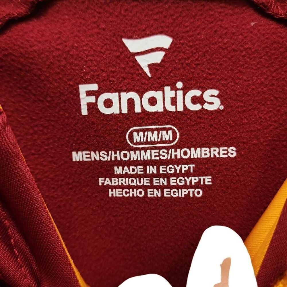 Fanatics Men's Red Long Sleeve NFL Washington Redskins Hoodie Medium - Picture 2 of 12